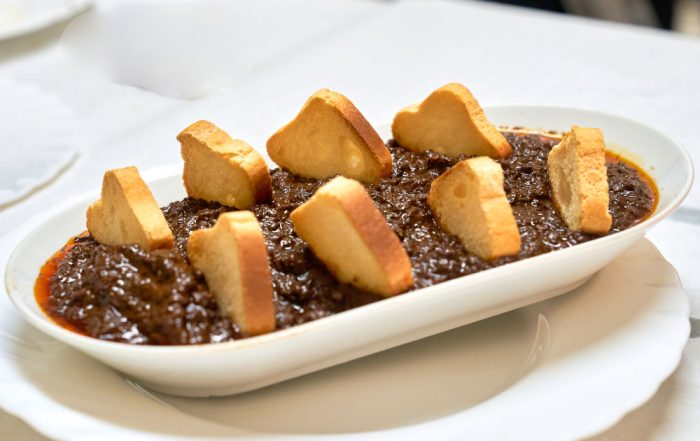 Tapa de Morcilla de León
